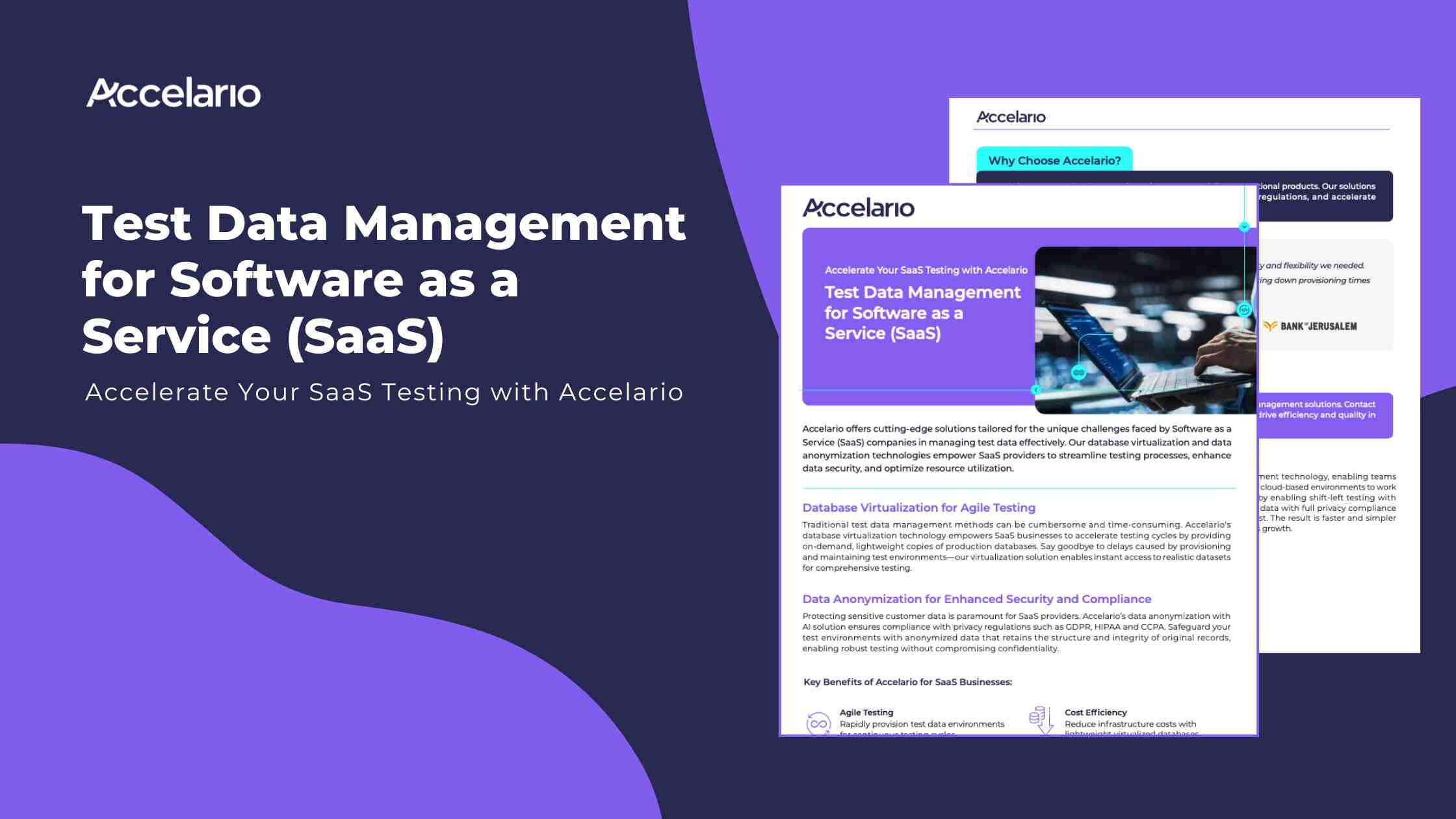 Test Data Management for Software as a Service (SaaS)